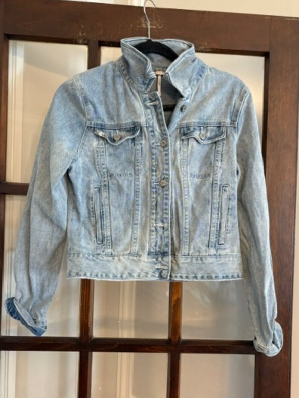 Free People Denim Jacket, Size XS